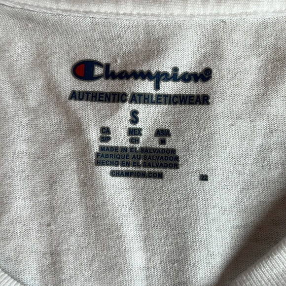 Champion white and navy Fresno State Bulldogs long sleeve t-shirt small - Picture 4 of 6